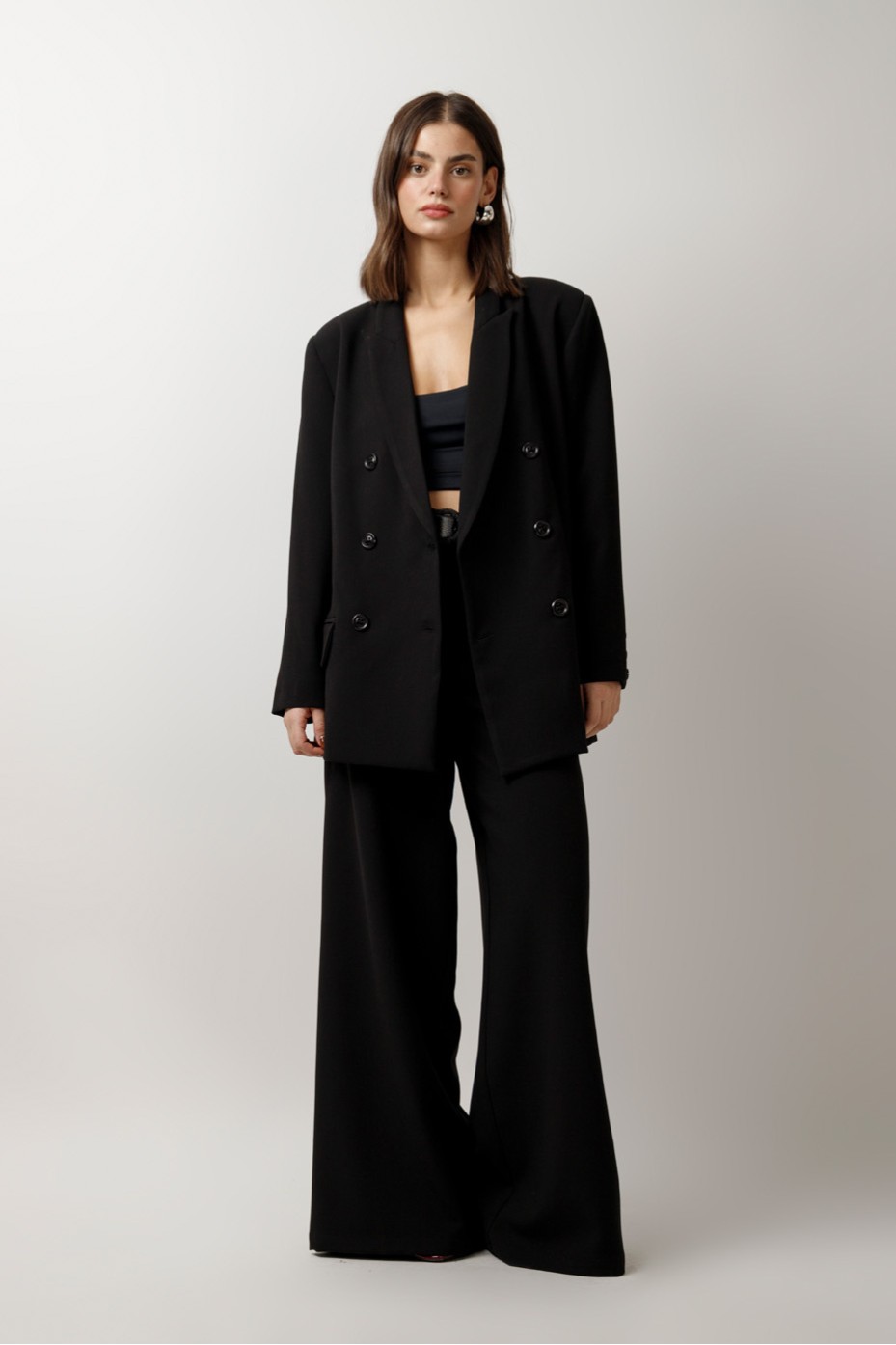 CROSS-BACK BLAZER